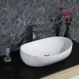 Chaozhou manufacturer ceramic fancy art countertop mounted Latest new design table washing hand basin sink for sale