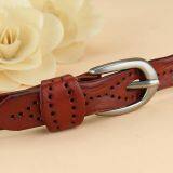 Wholesale High Quality New Design Fashion Woman Jeans Dress Pants Casual Ladies Leather Belt thumbnail-4