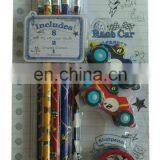 Stationery Set for Kids( Pencil,eraser,sharpener) thumbnail-1