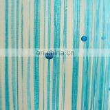 Blue Christmas Shower Curtain With Attached Valance thumbnail-2