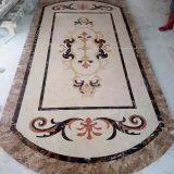 Arabic Floor Marble Tile Flower Pattern Floor Waterjet Medallion thumbnail-5