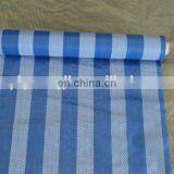 Plastic Blue White Striped Sunshade Stripe Tarpaulin Covers thumbnail-2