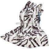 100% Polyester Sherpa Flannel Blanket Two Sides Brushed Cozy Fleece Throw thumbnail-6