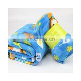 Factory Manufactured Super Soft Polyester Coral Fleece Travel Blanket thumbnail-4