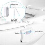 3AAA Batteries Motion Sensor Toilet Seat Night Light Toilet Lamp Led Toilet Bathroom Night Light 16 Color With Sensor thumbnail-6