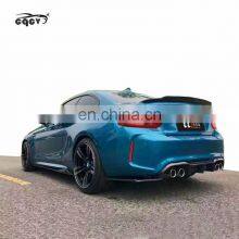 Beautiful Carbon Fiber Body Kit for BMW m2 F87 Carbon Fiber Front Lip Rear Lip Side Skirts and Wing Spoiler thumbnail-4