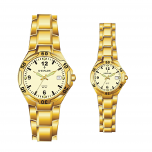 Stainless Steel Women Watches Man Fashion Quartz Watch thumbnail-1