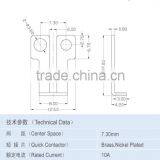 Different Types Wire Connector Accessories Nickel Plated Din Rail Mounted Terminals thumbnail-2