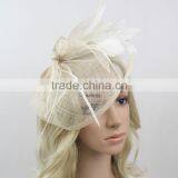 Elegant Flower Hairclip Sinamay Fascinator Derby For Chuch/Races thumbnail-3