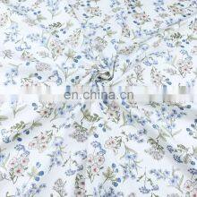 60s Small Flower Printed Pure Cotton Damask Cloth Cotton Bedding Products Pajama Pants Clothing Fabric Wholesale thumbnail-3