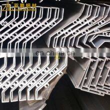 6063 T5 Aluminum Louver Blade / Alu Louvre Profiles / Z Profile Aluminum Extrusion Blade thumbnail-4