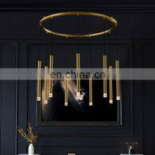 Modern Villa Hotel Pendant Light Stair Droplight Crystal Nordic Contracted LED Chandelier thumbnail-3