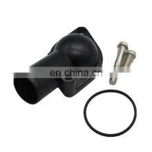 SBC BBC 350 454 Black 15 Degree Water Neck Thermostat Housing thumbnail-1