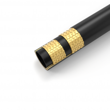 DIN EN853 2SN/ SAE100 R2AT Steel Wire Braided Hydraulic Hose thumbnail-3