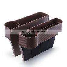 Car Seat Console Organizer Pocket Car Seat Gap Storage Box Multi-Function Leather Car Water Cup Holder for Snacks thumbnail-4