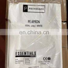 China Factory OEM Customized Logo Print Cotton Disposable Non Woven PP PE Kitchen Apron thumbnail-5