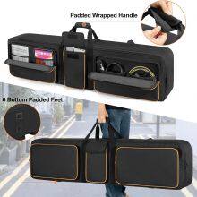 Soft Piano Bag With Padded Handle And Detachable Shoulder Strap, Travel Keyboard Gig Bag thumbnail-2