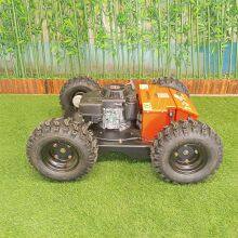 Remote Control Lawn Mower With Tracks, China Remote Control Slope Mower Price, rc Mower Price for Sale thumbnail-1