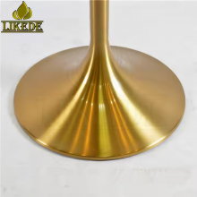 Hot Sale Brushed Gold SS304 Stainless Steel Table Base Elegant Furniture Legs for Bar Tables thumbnail-5