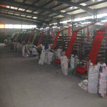 Aufgebot von Zwiebeln in leuchtend roter Verpackung, röhrenförmige Plastik-PP-Netzkartoffeltaschen thumbnail-4