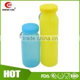 Leak Proof Cool Squeeze Frozen Sports Bottle Silicon Foldable Water Bottle - 14 OZ