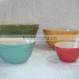 2015 ceramic new hand-paint bowl set