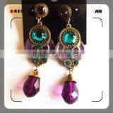 100% Brass Copper Alloy Plating Gold Pearl Earring Quality Choice thumbnail-3