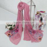 Wholesale Flower Embroidery Women Ladies Fashion Exquisite Hijab thumbnail-6