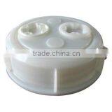 7'' White Round Chemical Container Lid thumbnail-1