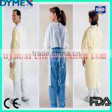 Waterproof Plastic Polypropylene Disposable Isolation Gown thumbnail-1