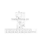 Red High Quailty High Strength Aluminum Swivel Hook thumbnail-2