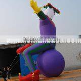 Giant Funny Inflatable Jester Toy Model for Show thumbnail-2