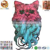 hot sale new custom high quality body prints temporary tattoos cat tattoo body tattoo sticker
