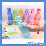 HOGIFT High quality log customized unbreakable plastic portable water bottle