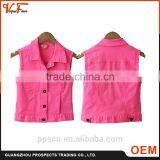 China New Products Custom OEM Woven Sleeveless Many Color Women's Jackets and Coats for Sale
