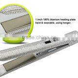 LCD Digital Display Bling Crystal Hair Straightener thumbnail-2