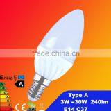3W 5W 6W E14 E27 B22 LED Candle Golf R50 Bulb Warm Cool Daywhite Light thumbnail-2