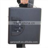 Wholesale- MD550 Micro Vault Digital Code Jewelry Car Handgun Pistol Portable A4 File Security Storage Steel Mini Safe Box thumbnail-2