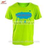 100% Polyester China Factory Price Brand New Fashion Custom Print T-shirt thumbnail-3