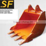 Excavator Standard Bucket Fit for Excavator Doosan DH300 Width 1080mm thumbnail-1