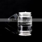 50g Clear Glass Jar With Black Cap thumbnail-2