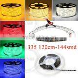 335SMD Flexible LED Strip Light 120cm 144smd LED Rope Light