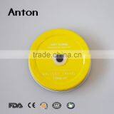 Yellow Colored Tin Lid thumbnail-1