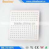 Beelee Rainfall Brushed Bath Shower Stainless Steel Shower Head thumbnail-4