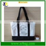 Custom recycled canvas handle shopping bag
