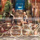 Holland Old Bicycle Steel Lugged Frame Oma Fiets Factory Direct City Bicycles thumbnail-6