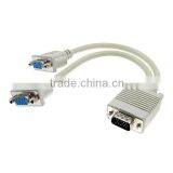 1 Male to 2 Female Vga 15 Pin Splitter Cable thumbnail-1