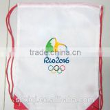 2016 Brazil Rio Olympic Games Cheap Drawstring Backpack