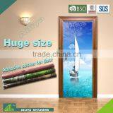 Fashionable Customize Lovely Handmade Waterproof Easy Removable Self Adhesive Decorative Door Film thumbnail-4