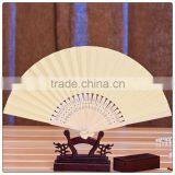 Promotional Logo Custom Cheap Bamboo Fan